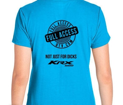 KRX T-shirt Womens, "Not Just For Dicks"